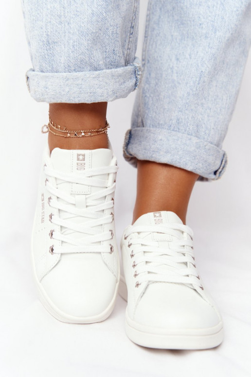 Echt leren sneakers BIG STAR DD274583 INit-koper kleuren