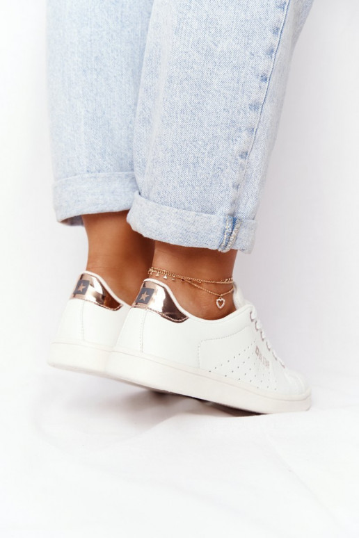 Echt leren sneakers BIG STAR DD274583 INit-koper kleuren