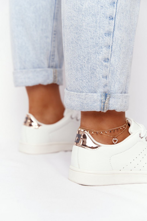 Echt leren sneakers BIG STAR DD274583 INit-koper kleuren