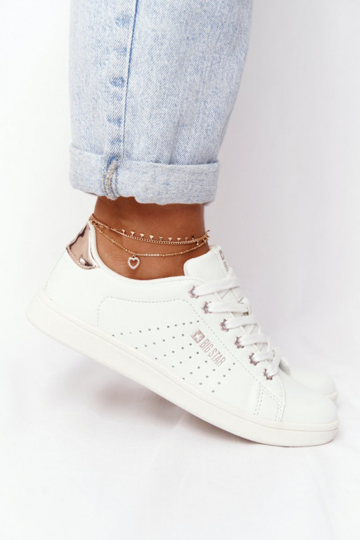 Echt leren sneakers BIG STAR DD274583 INit-koper kleuren