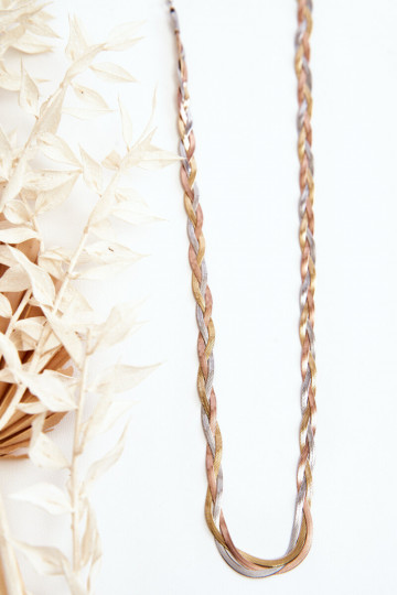 Elegante ketting Slang Veelkleurig