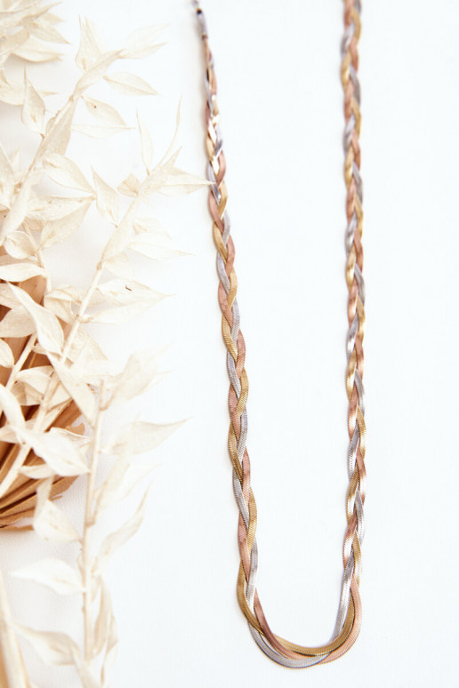 Elegante ketting Slang Veelkleurig