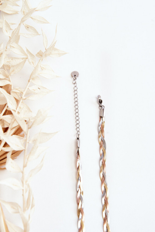 Elegante ketting Slang Veelkleurig