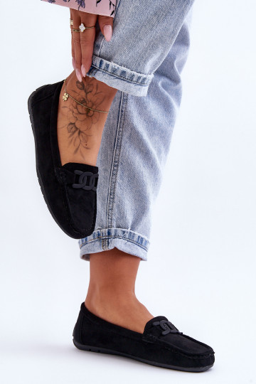 Dames In de mode Suède mocassins zInart Rabell