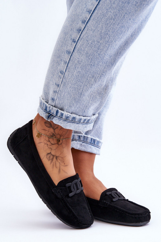 Dames In de mode Suède mocassins zInart Rabell