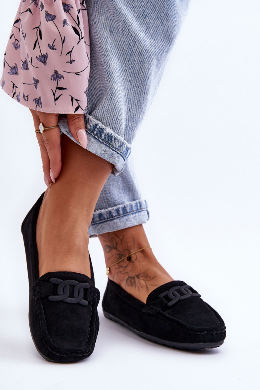 Dames In de mode Suède mocassins zInart Rabell