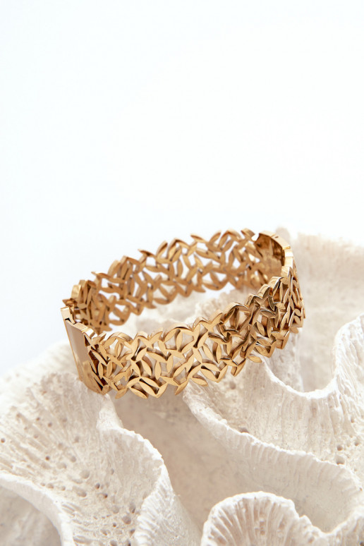 Armband Dames uit roestvrij staal gouden kleur