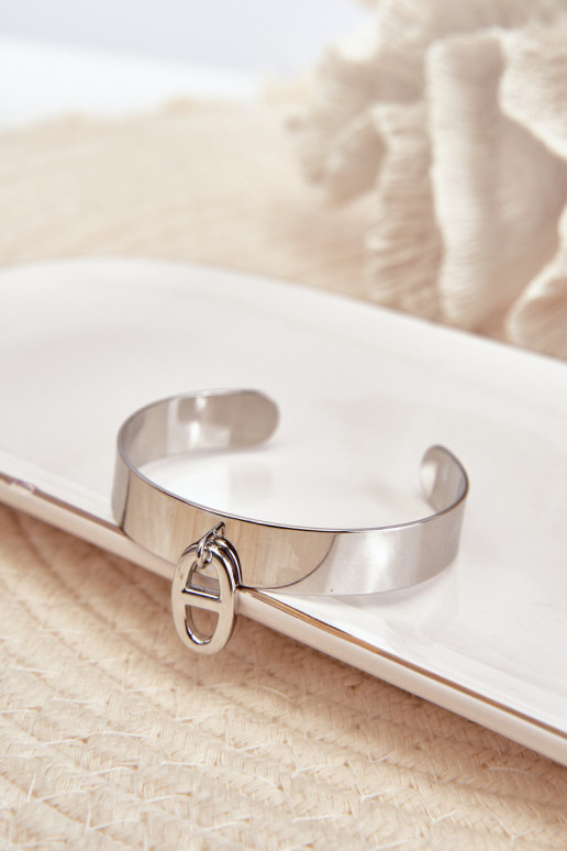 Armband met ornamenten Stal NierdzeInna zilvere kleur