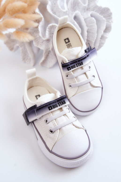 Kinderen platte sneakers BIG STAR JJ374075 Initte kleur