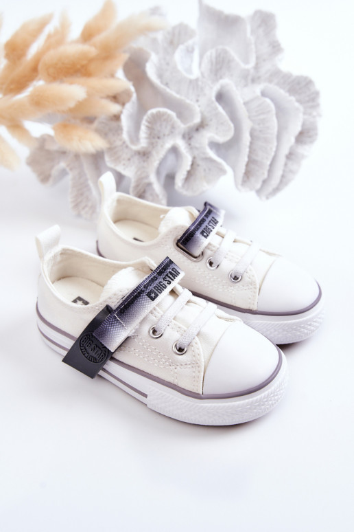 Kinderen platte sneakers BIG STAR JJ374075 Initte kleur