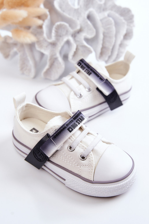 Kinderen platte sneakers BIG STAR JJ374075 Initte kleur