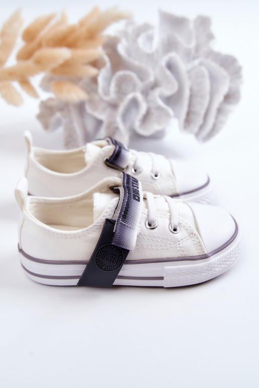 Kinderen platte sneakers BIG STAR JJ374075 Initte kleur