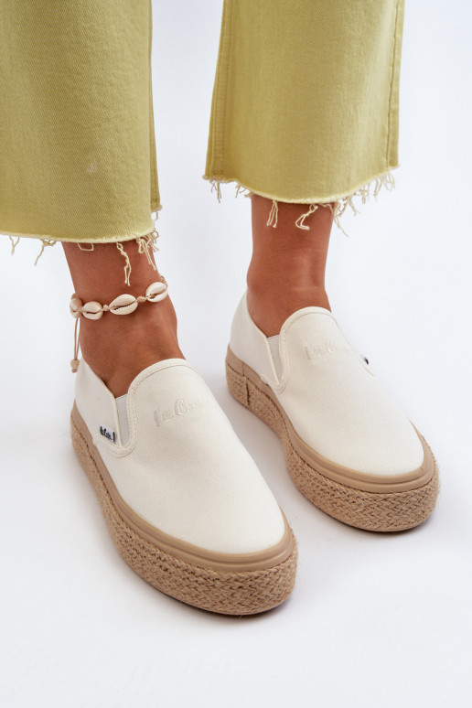 Damesschoenen Slip-On Met Vlecht Lee Cooper LCIN-24-44-2430