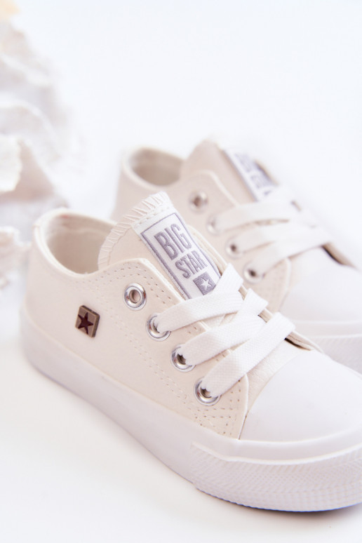 Kinderen Leer vrijetijdsschoenen BIG STAR JJ374310 Initte kleur