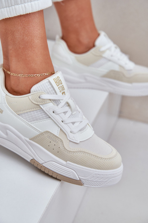 Sneakers model schoenen met platform Big Star OO274A155 INit-beige
