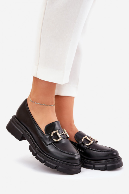 dames mocassins Eko Leer Ze gouden kleurm Detalem zInart Ravalissea