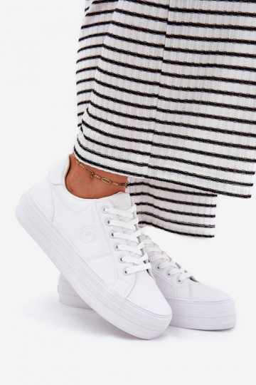 Eko Leer Vrijetijdsschoenen met platform Big Star RR274298 Initte kleur 2