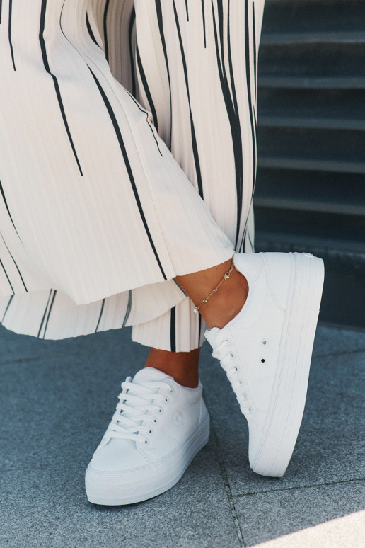 Eko Leer Vrijetijdsschoenen met platform Big Star RR274298 Initte kleur