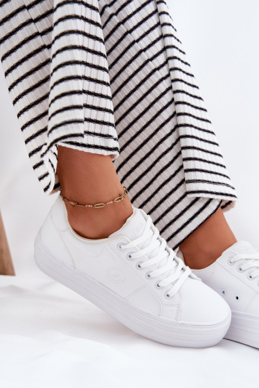 Eko Leer Vrijetijdsschoenen met platform Big Star RR274298 Initte kleur