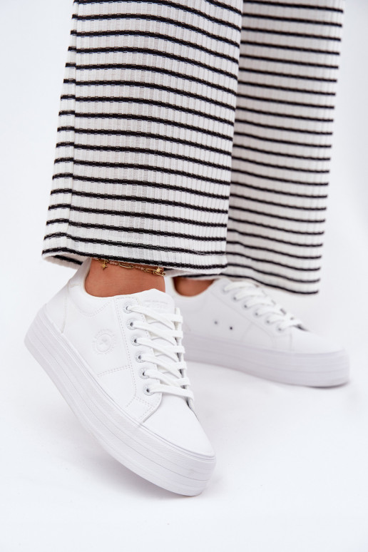 Eko Leer Vrijetijdsschoenen met platform Big Star RR274298 Initte kleur