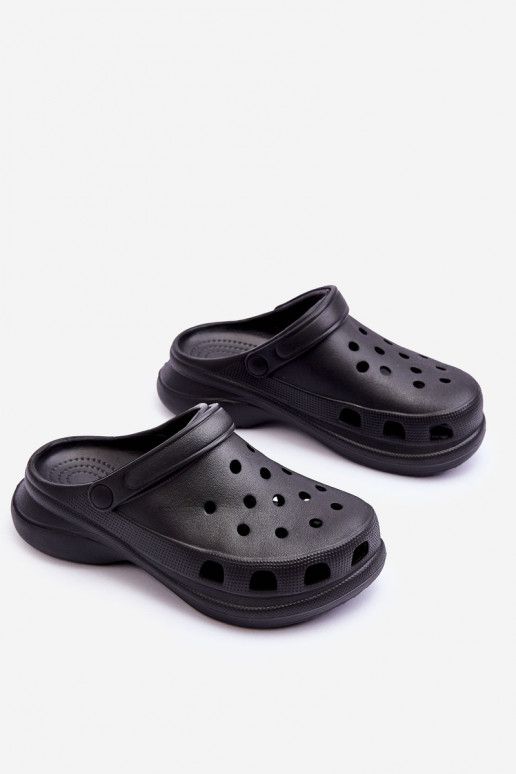 Slippers van Crocs-schuim met trendy massieve zolen zInart Katniss