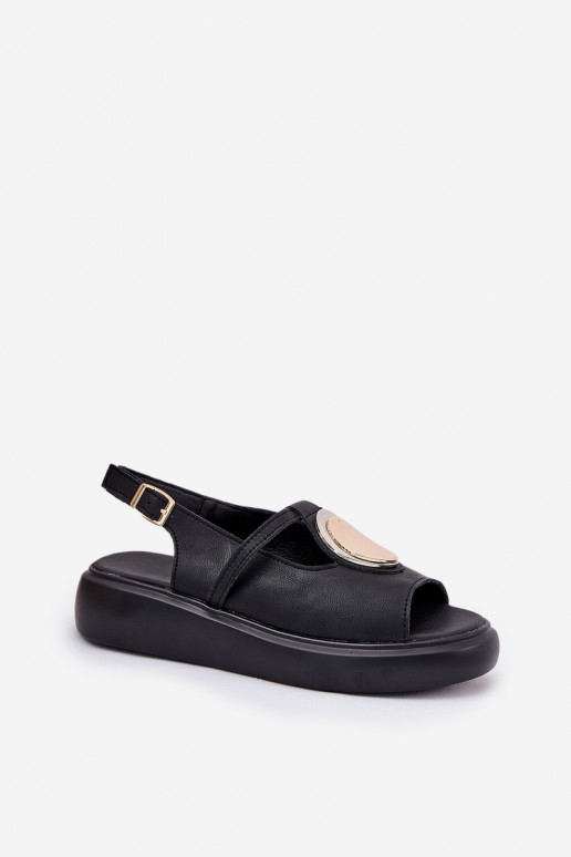 Leer Elegante stijl Dames sandalen S.Barski GR51-603 zInart