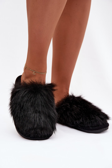 met bont Slippers Dames zInart Katrisse