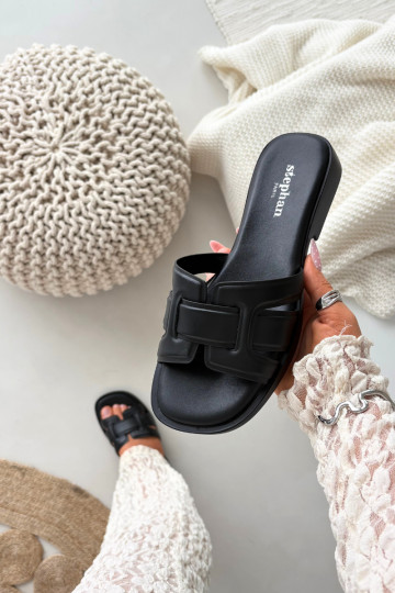 Damespantoffels met brede hakken zInart Lorania