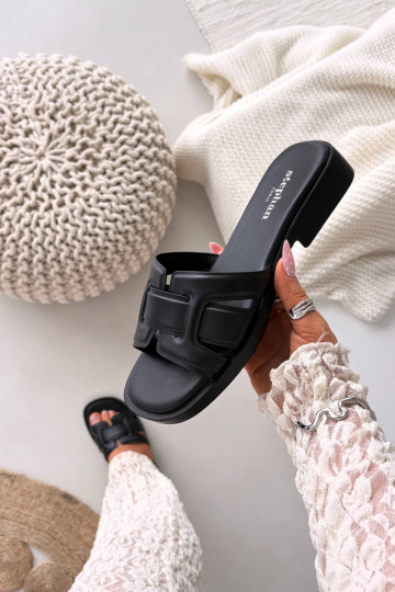 Damespantoffels met brede hakken zInart Lorania 2