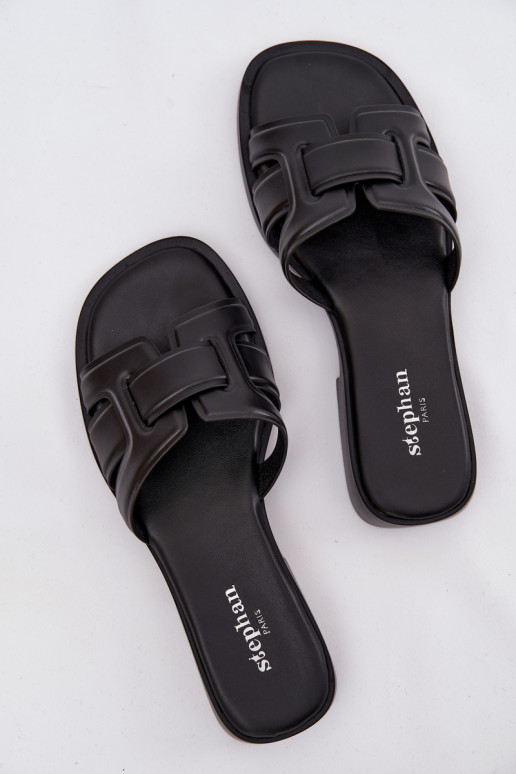 Damespantoffels met brede hakken zInart Lorania