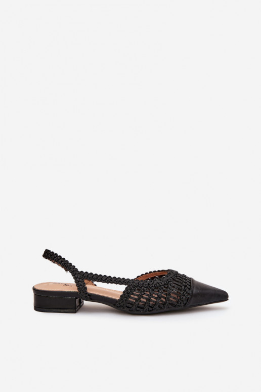 Dames sandalen Met Vlecht Op Klok zInart Nivorra