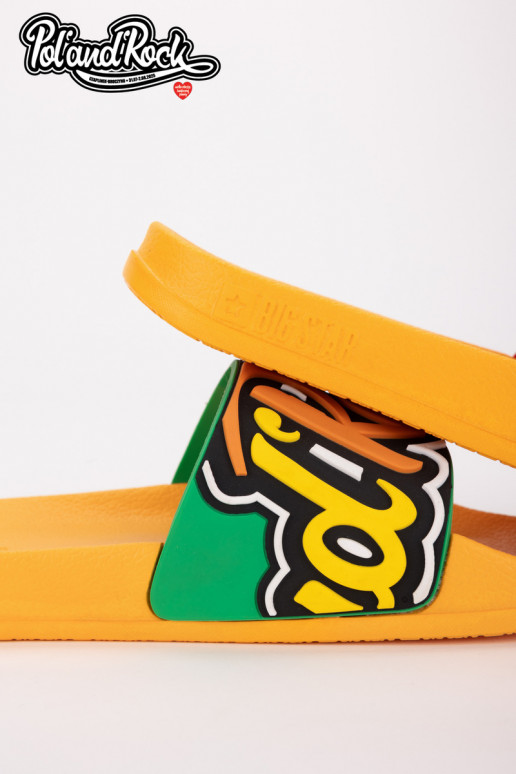 Slippers Pol'and'Rock Festival X Big Star SS174507 geel