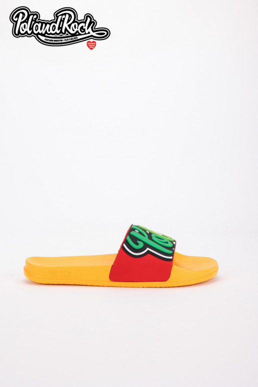 Slippers Pol'and'Rock Festival X Big Star SS174507 geel