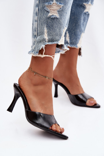 met lakeffect Damespantoffels met hakken zInart Lirissa 2