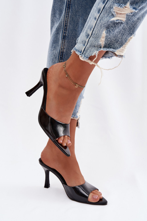 met lakeffect Damespantoffels met hakken zInart Lirissa