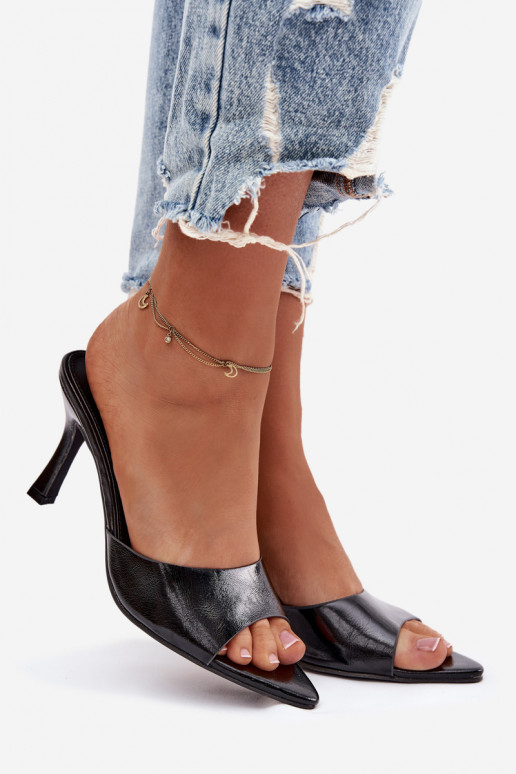 met lakeffect Damespantoffels met hakken zInart Lirissa