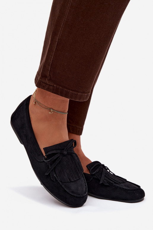 dames mocassins met kInastjes zInart Janelisse