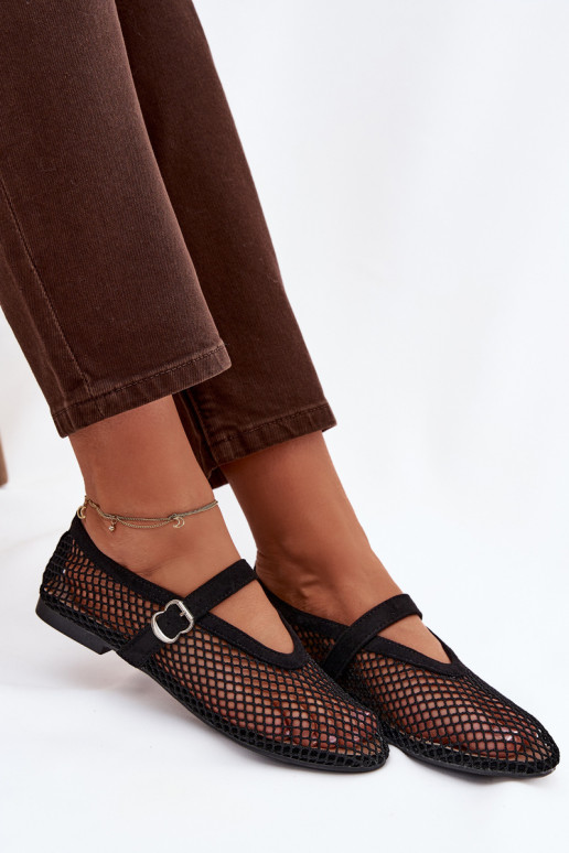 Gaas Ballerinas met riemen zInart Pherina