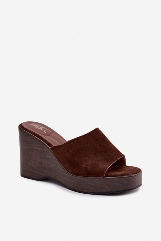 Damespantoffels Op de INig CzekoladoIne Ravelia