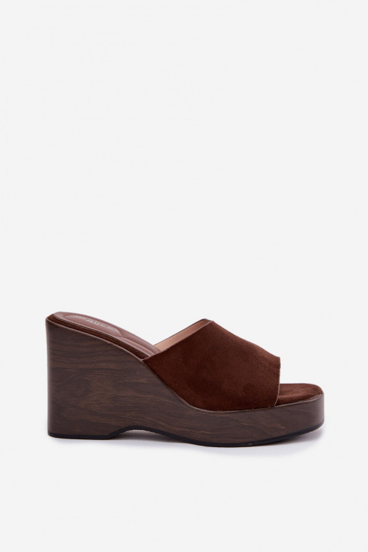 Damespantoffels Op de INig CzekoladoIne Ravelia