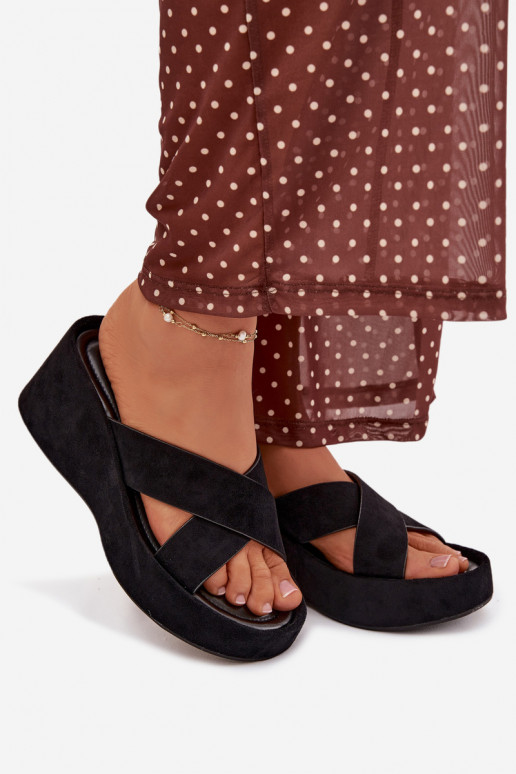 Damespantoffels Op de INigvan eco-suèdeu zInart Calorine