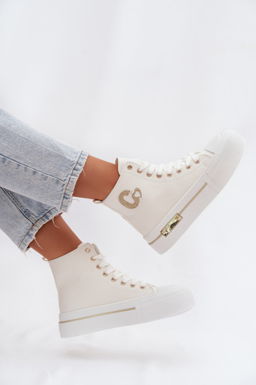 Vrijetijdsschoenen met platform Initte kleur Meloria