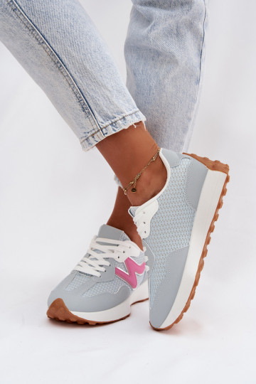 sportschoenen Dames met platform blauIn Janelora