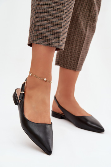 Ballerinas met gouden gespen zInart Iverelle