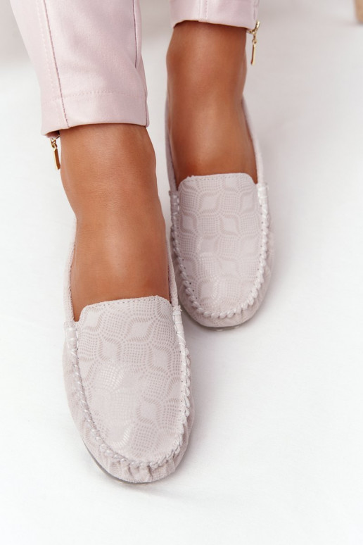 Leer Mocassins RIO FLORE Eco-Friendly beige