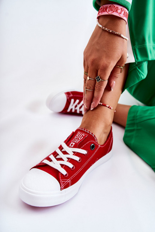 Damesschoenen Big Star FF274089 rood