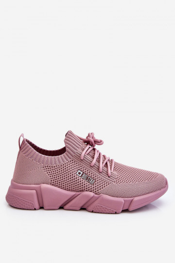 Dames Eenvoudig Sneakers model schoenen Memory Foam System Big Star JJ274266 roze