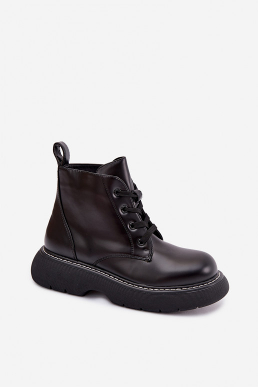 opInarmen Dameslaarzen met platform met veters zInart Harmine