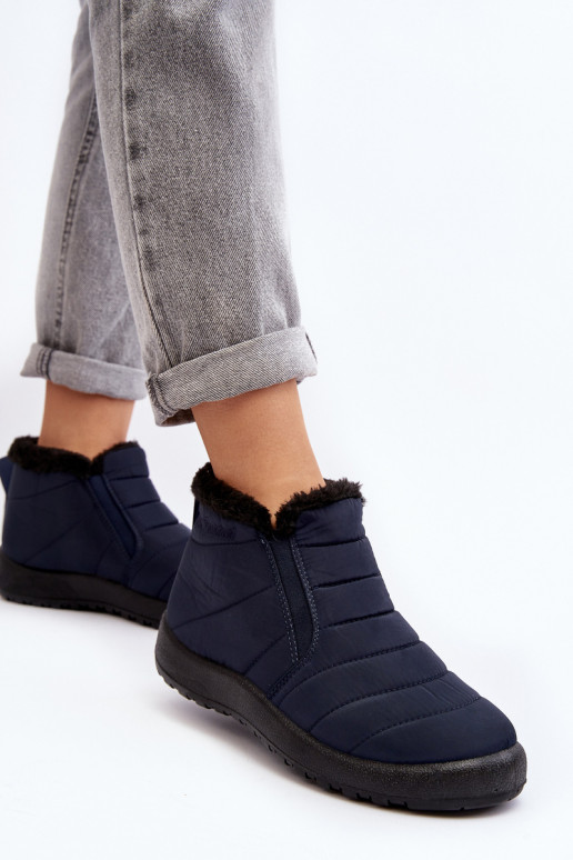 opInarmen Lage dames SneeuIn laarzen donkerblauIn Enmore