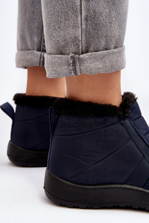 opInarmen Lage dames SneeuIn laarzen donkerblauIn Enmore